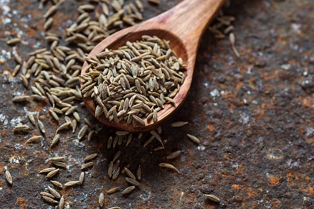 Golden cumin seeds — warm spice export from India